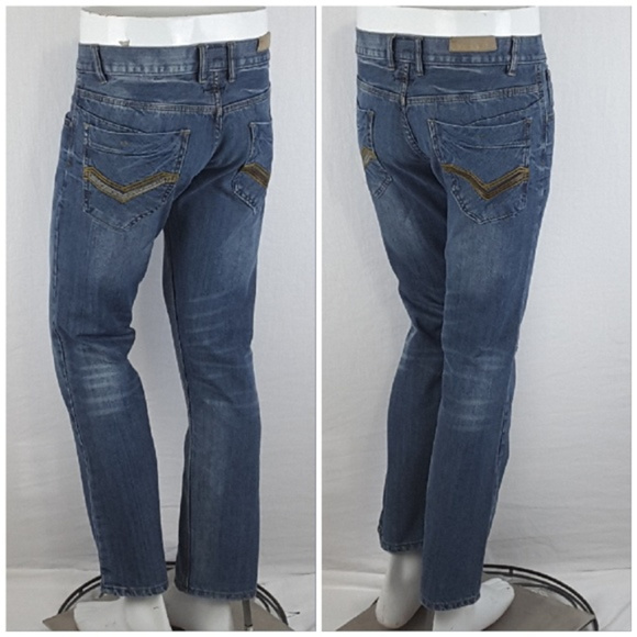 F.U.S.A.I., FOCUS USA INC, Denim Jeans, size 32 - Picture 5 of 8